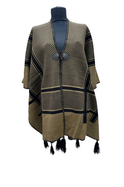 mim eşarp Akmoda - Thick Winter Knitwear Long Poncho
