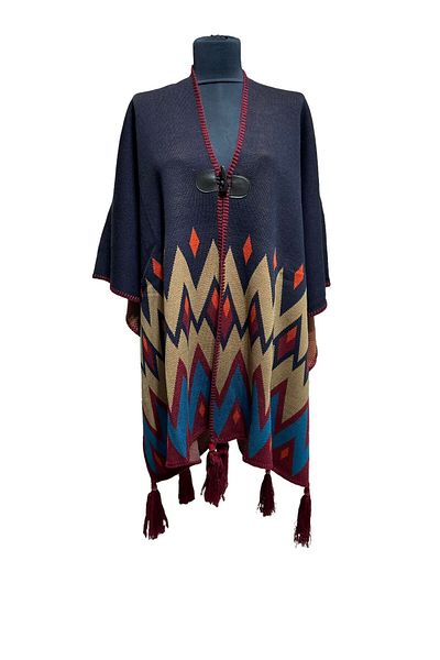 mim eşarp Akmoda - Thick Winter Knitwear Long Poncho