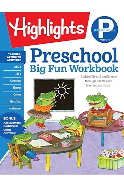 Penguin Random House كتاب الأنشطة المرحة لمرحلة ما قبل المدرسة يبني المهارات ...