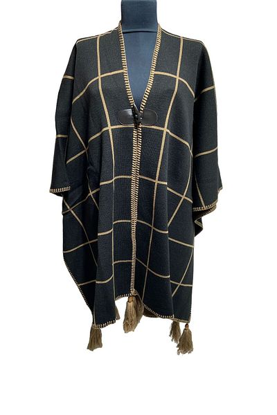 mim eşarp Akmoda - Thick Winter Knitwear Long Poncho