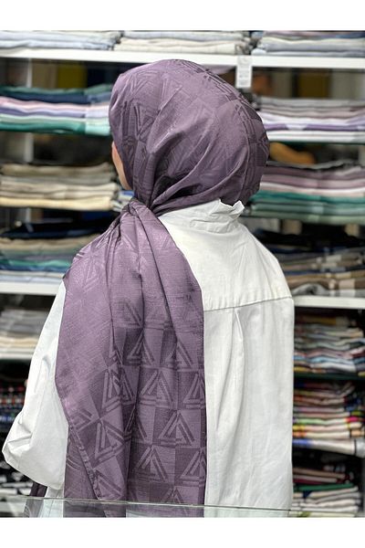 PİRAMİT Aura Logo Pattern Shawl