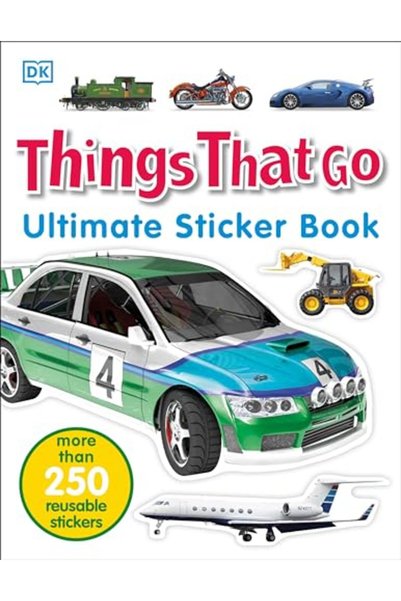 Penguin Random House Ultimate Sticker Book Things That Go More Than 250 Reusa...