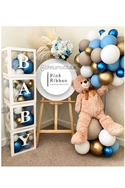 BİDOLUMUTLULUK Baby Doğum Günü Seti Happy Bırthday