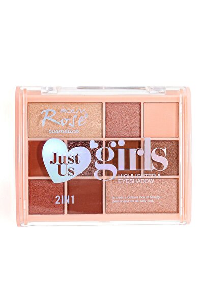 Roesıa Rose Cosmetics Rose Girls 10'lu Göz Farı & Aydınlatıcı