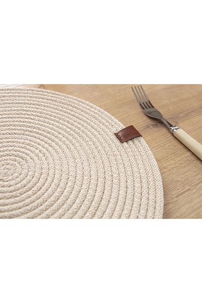 dekomall home & living 6 Τεμάχια Supla-Cream Χειροποίητο - 100% Βαμβάκι, Αμερικάνικη Σέρβις