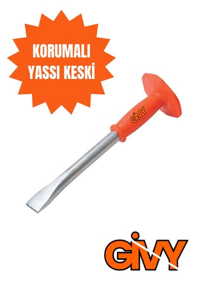 GİVY ZİMAK KORUMALI YASSI KESKİ 30 CM