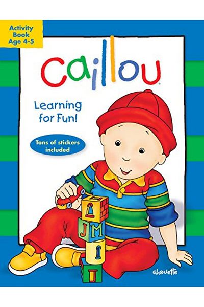 Ingram Caillou Learning For Fun Age 45 Activity Book
