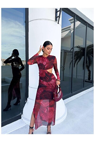 LİSAA BUTİK Φόρεμα από τούλι με λεπτομέρεια με επένδυση στη μέση