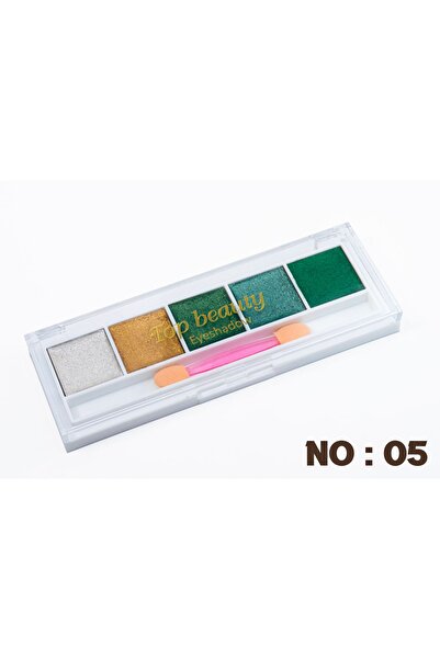 Top beauty Göz Makyajı Paleti Işıltılı ve Parlak Renklerle Uzun Süre Kalıcı G...