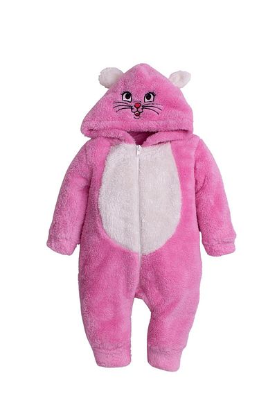 Chicsy Baby Sweet Plush Cotton - Rabbit Embroidered Winter Welsoft Jumpsuit