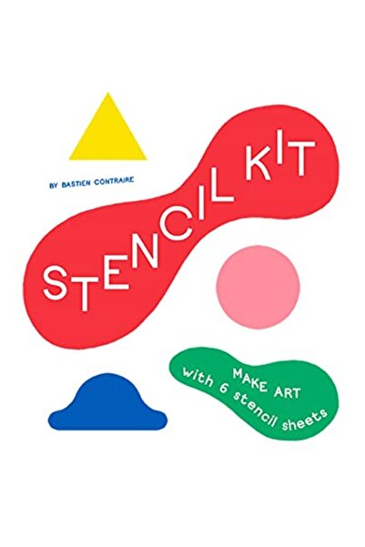 Hachette Distribution مجموعة قوالب الاستنسل اصنع فنًا باستخدام ستة أوراق قوالب