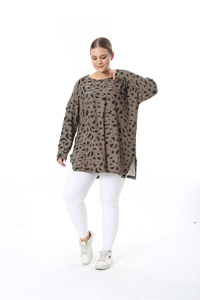 XL Modam Plus Size Ultra Oversize Lycra Women's Tunic