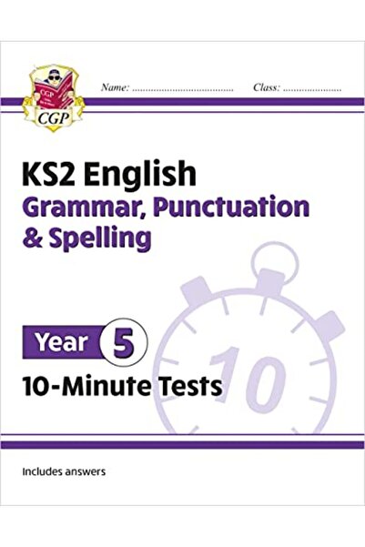 Coordination Group Publications Ltd CGP اختبارات اللغة الإنجليزية للصف الخامس...