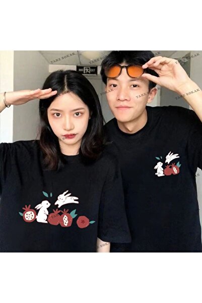 Tarzsokak New Season Tir Harajuku Style Couple Lover Couple Ρούχα - 2 Τεμάχια