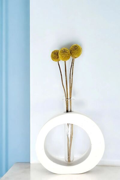 tambana Vasă decorativă albă Obiect pentru decorarea casei Vase decor de masă...