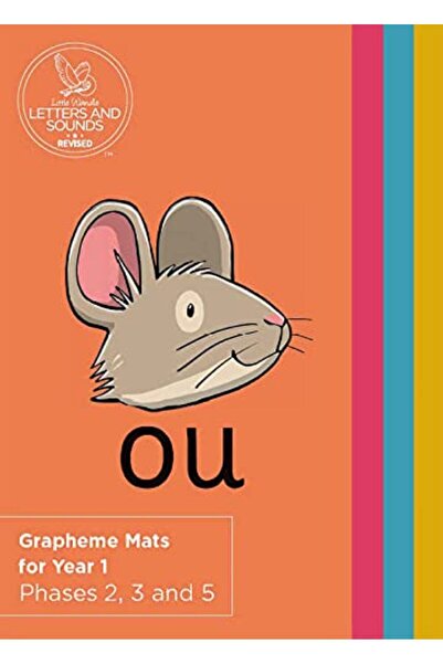 Harper Collins حصائر الكتابة الجرافيكية للصف الأول، عبوة من 10 قطع