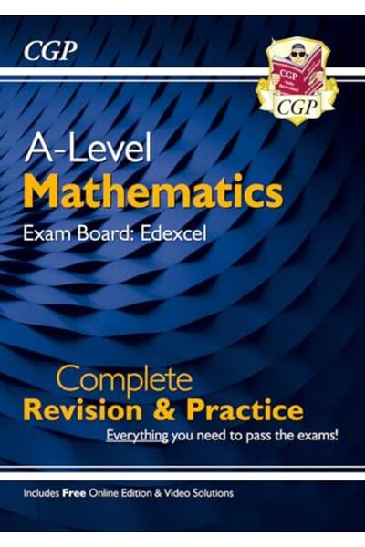 Coordination Group Publications Ltd CGP مراجعة وتدريب كاملين على مادة الرياضيات للمستوى المتقدم من برنامج Edexcel للصفين الأول والثاني مع إصدار عبر الإنترنت