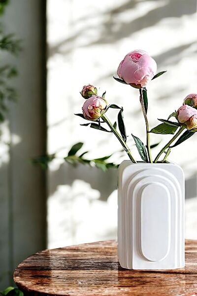 tambana Vasă decorativă albă Obiect pentru decorarea casei Vase decorativă pe...