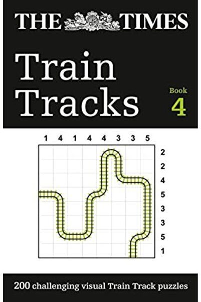 Harper Collins سلسلة مسارات قطارات التايمز، الكتاب الرابع، 200 لغز منطقي بصري...