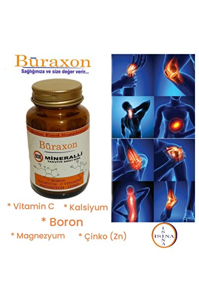 Buraxon Bor içeren gıda takviyesi Vitamin mineral Tablet boron supplement