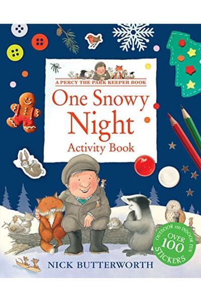 Harper Collins One Snowy Night Activity Book Percy The Park Keeper