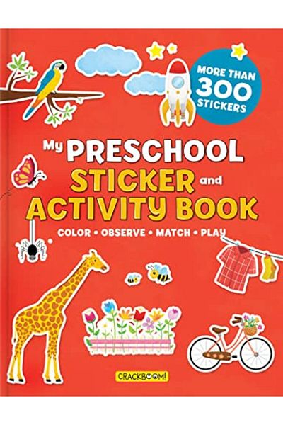 Ingram My Preschool Sticker And Activity Book More Than 300 Stickers