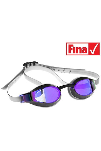 Mad Wave Racing Goggles X-look Rainbow Violet One Purple Travel Goggles