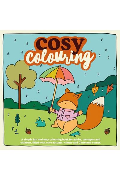 Ingram Cosy Colouring A Simple Fun And Easy Colouring Book For Adults Teenagers And Children Filled With