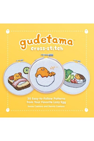 Bookmag Gudetama Crossstitch 30 Easytofollow Patterns From Your Favorite Lazy...