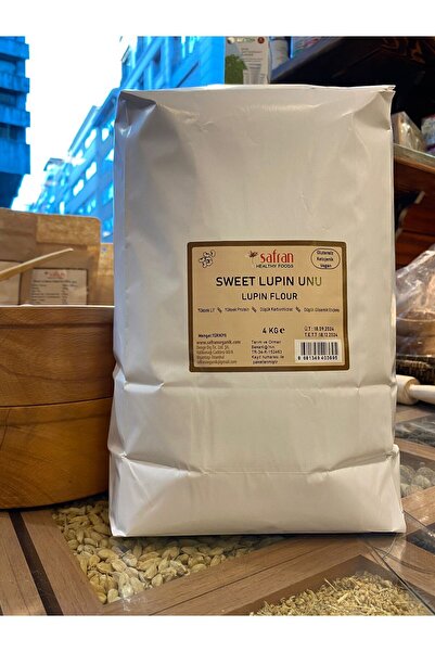 Safran Ketojenik & Glutensiz Tatlı Lupin Unu 4 Kg