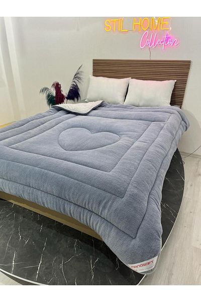 MİLAYS LİFE HOME COLLECTİON Milays Welsoft Double Double Sided Quilt