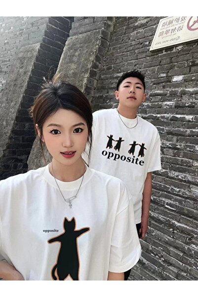 Tarzsokak New Season Tir Harajuku Style Couple Lover Couple Ρούχα - 2 Τεμάχια