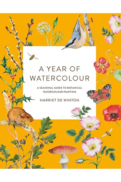 Ilex Press Βοτανικό γαλάζιο - Ετήσιος Οδηγός Ζωγραφικής Ακουαρέλας