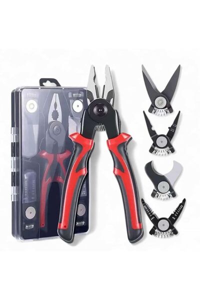 Drillpro 5'i 1 Arada Çok Amaçlı Çok Yönlü Ağır Hizmet Tipi Alet Kiti - Çok Fo...