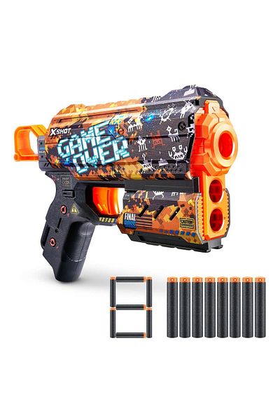X-Shot انتهت لعبة Skins Flux