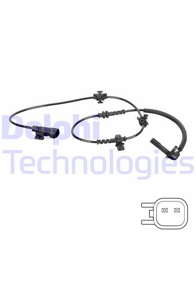 DELPHİ Astra K 16 22 Sensor - Front Brake Abs, Anti-Collision, Non- Vehicles 102008