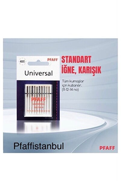 Pfaff Dikiş Makinası Standart Iğne (KARIŞIK) (1 PAKET=10 ADET) (821195096)