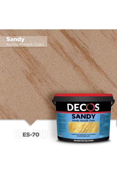 DECOS Sandy Kumlu Dokuda Efekt Kaplama