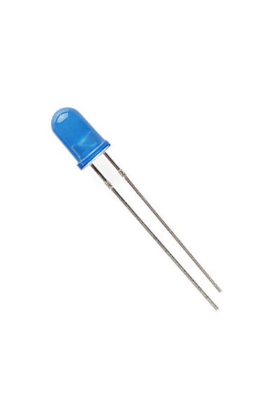 Arduino 1000 قطعة 5 مللي متر منتشر أزرق قاع LED