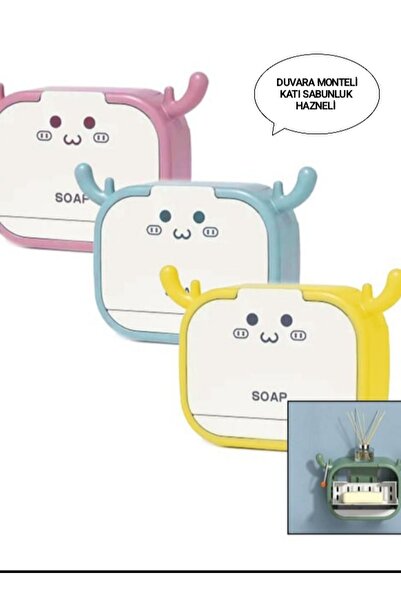 Genel Markalar Duvara monteli kendinden yapışkanlı kapaklı su giderli katı sa...