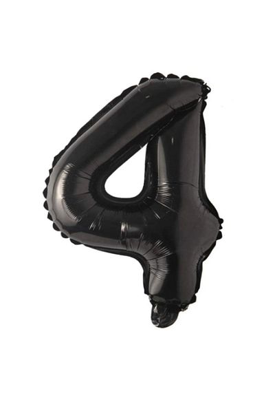 CANSIN 34 Inch 76 cm Foil Balloon 4 Numbers
