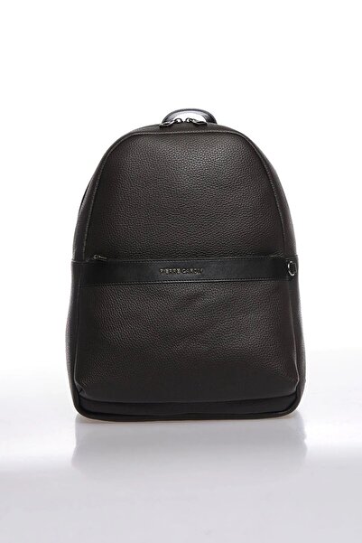 woodhub 01PC001167 Унисекс раница за лаптоп/компютър от веган кожа, КАФЯВА