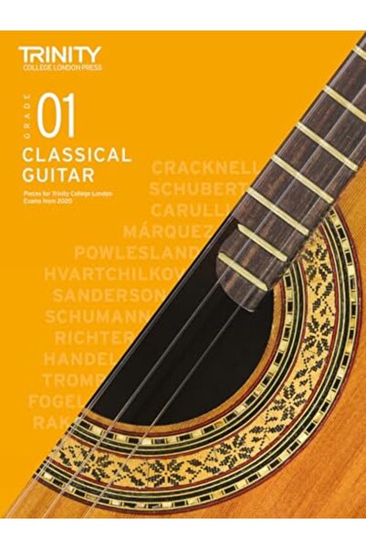 Faber Music Ltd. قطع امتحان الجيتار الكلاسيكي بكلية ترينيتي لندن 20202023 الص...