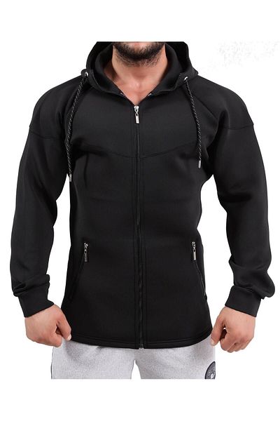 Big Sam Big Sam 3617 - Skuba Jacket Slim Fit Hooded Tracksuit Top