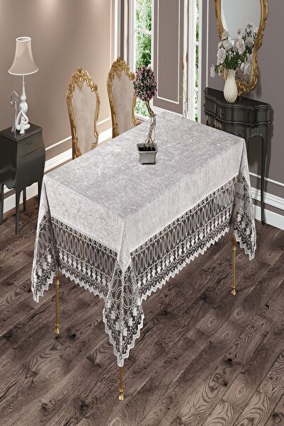 eco concept 160X220 cm Luxury Lace Tablecloth - 1 Pc