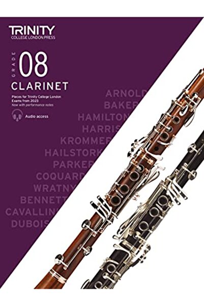 Faber Music Ltd. مقطوعات امتحان الكلارينيت بكلية ترينيتي لندن للصف الثامن لعا...