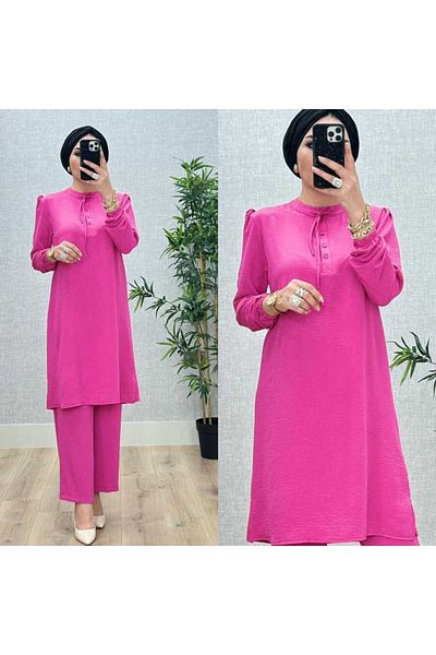 azzebutik 5630 Mi̇hra K85 Fusya Set