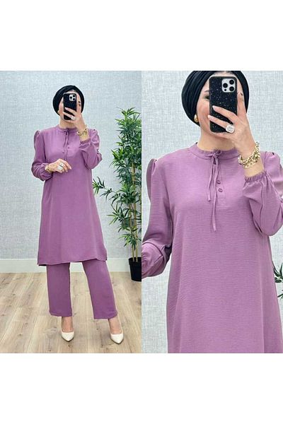 azzebutik 5630 Mi̇hra K85 Lila Set