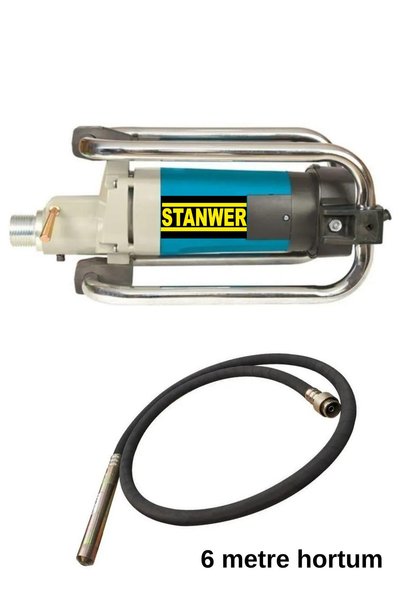 STANWER pro 4HP beton vibratörü  betoncu vibratörü kademe korumalı   (6 METRE...