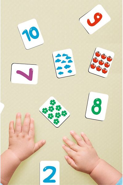 kutuTR 20 Pieces Memory and Intelligence Cards Matching Game with Numbers - 003